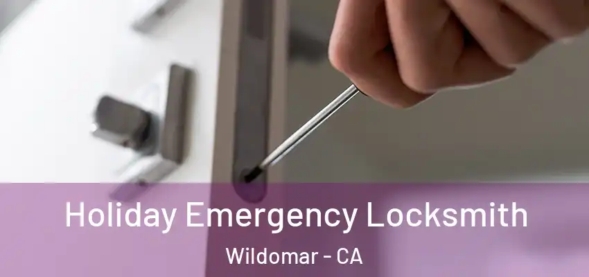  Holiday Emergency Locksmith Wildomar - CA